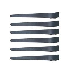 6 Pinces Sépare Méches Light Noire