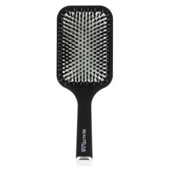 Brosse Paddle Rectangulaire En Sanglier Et Picots Synthetic Blanc