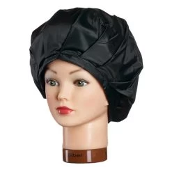 Bonnet Permanente Plastique Noir Velcro